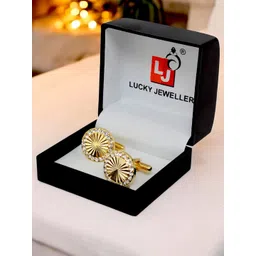 LUCKY JEWELLERY Men Embellished Cufflink-picture-40