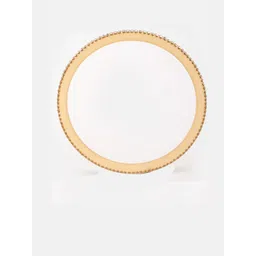 LUCKY JEWELLERY Red Stone-Studded Punjabi Chura Bridal Wedding Bangle Set image 3