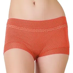 luella Women’s/Girls Elegant Flower Lace Waistband Panty, Cotton Spandex Full Coverage Hipster Panty. Comfort and Style All Day-picture-26