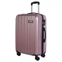 luggero Men Striped Trolley Bag with Number Lock-picture-37