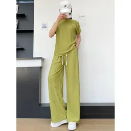 Lugo Round Neck T-Shirt With Palazzos Co-Ords-picture-17