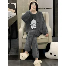 Lugo Women Printed Night suit-picture-26