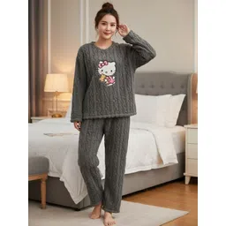 Lugo Women Printed Night suit-picture-32