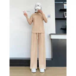 Lugo Women Solid Co-ord Set-picture-16