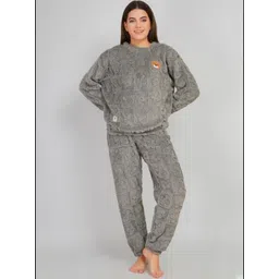 Lugo Women Sweashirt & Pyjama Winter Night suit-picture-35