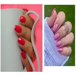 luipui red nail paint nice easy to apply at home for cute nails-picture-13