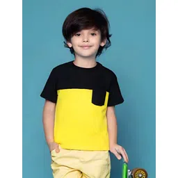 Luke & Lilly Boys Colourblocked Applique T-shirt-picture-10