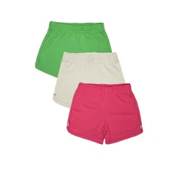 Luke & Lilly Girls Pack Of 3 Mid Rise Shorts-picture-49