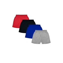 Luke & Lilly Girls Pack of 4 Mid Rise Regular Fit Boyshorts-picture-24