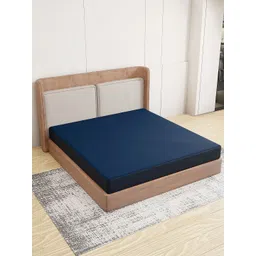 Lukzer Blue Terry Water Resistant Mattress Protector-picture-19