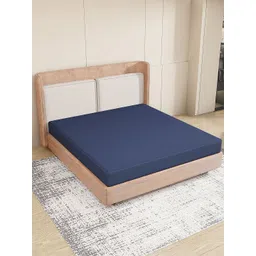 Lukzer Blue Terry Water Resistant Mattress Protector image 1