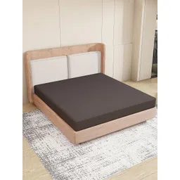 Lukzer Maroon Terry Water Resistant Mattress Protector-picture-26