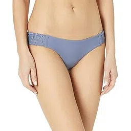 luli fama Women's Heart of a Hipipe Weave Moderate Bikini Bottom-picture-15