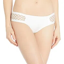 luli fama Women's Sailor's Kiss Fishnet Moderate Bikini Bottom-picture-22