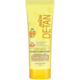 Lulina Beauty De-Tan Sunscreen, SPF 60 PA+++, Ultra Soothing with Cucumber & Carrot Extracts, 100 ml-picture-53