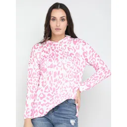 LULU & SKY Abstract Printed Hooded Sweatshirt-picture-31