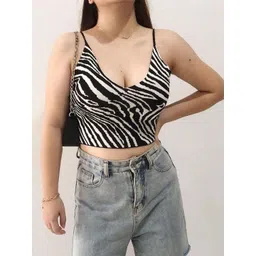 LULU & SKY Animal Print Crop Top-picture-37