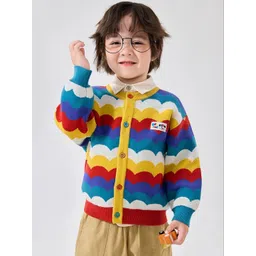 LULU & SKY Boys Colourblocked Cardigan-picture-32