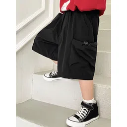 LULU & SKY Boys Loose Fit Cargo Shorts image 5