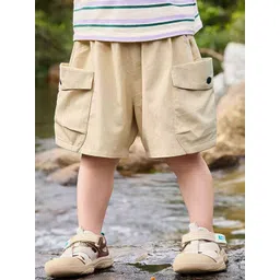 LULU & SKY Boys Loose Fit High-Rise Cargo Shorts-picture-19
