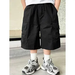 LULU & SKY Boys Loose Fit High-Rise Shorts-picture-34