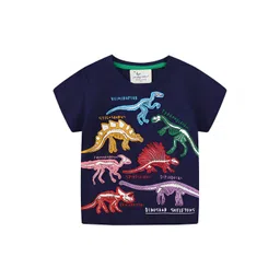 LULU & SKY Boys Printed Applique T-shirt-picture-12