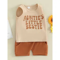 LULU & SKY Boys Printed Pure Cotton T-Shirt With Shorts-picture-14