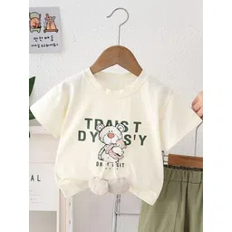 LULU & SKY Boys Printed Pure Cotton Top With Shorts-picture-39