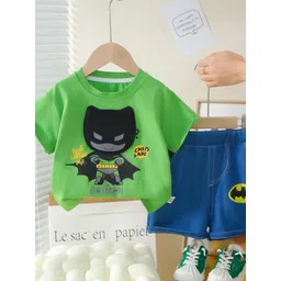 LULU & SKY Boys Printed Top with Shorts-picture-40