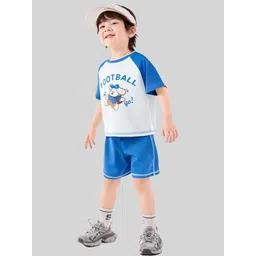 LULU & SKY Boys Printed Top with Shorts-picture-19