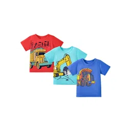 LULU & SKY Boys Printed V-Neck Applique T-shirt-picture-12