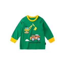 LULU & SKY Boys Printed V-Neck Applique T-shirt-picture-20