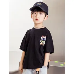 LULU & SKY Boys Printed V-Neck Pockets T-shirt-picture-21
