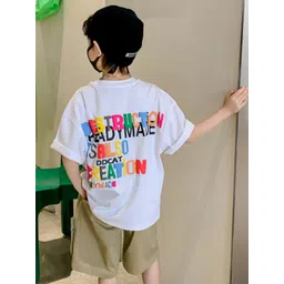 LULU & SKY Boys Printed V-Neck Pure Cotton T-shirt-picture-19