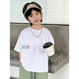 LULU & SKY Boys Printed V-Neck Raw Edge T-shirt-picture-14