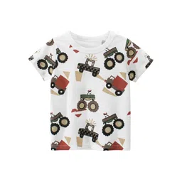 LULU & SKY Boys Printed V-Neck T-shirt-picture-14