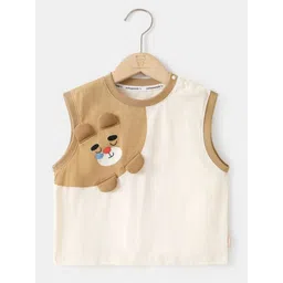 LULU & SKY Boys Round Neck Cotton Vest-picture-57