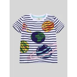 LULU & SKY Boys Striped Applique T-shirt-picture-49