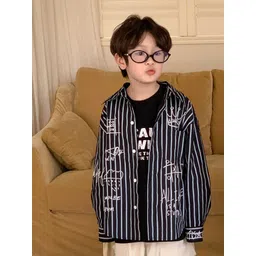 LULU & SKY Boys Striped Casual Shirt-picture-14