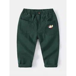 LULU & SKY Boys Tapered Fit High-Rise Trousers-picture-36