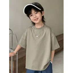 LULU & SKY Boys V-Neck Raw Edge T-shirt-picture-11