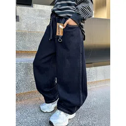 LULU & SKY Boys Wide Leg Mid-Rise Stretchable Jeans-picture-21