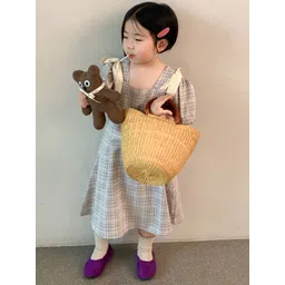 LULU & SKY Checked A-Line Dress-picture-44