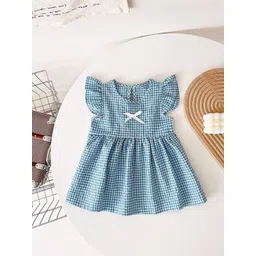 LULU & SKY Checked Fit & Flare Dress-picture-29