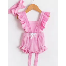 LULU & SKY Checked Flutter Sleeve Cotton Styled Back Top-picture-27