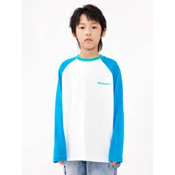 LULU & SKY Colourblocked Cotton Boxy Top-picture-50