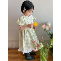 LULU & SKY Floral A-Line Dress image 3