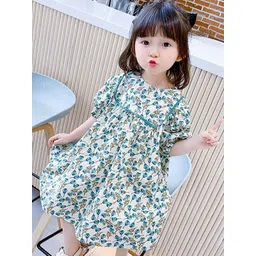 LULU & SKY Floral Print A-Line Dress-picture-17