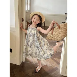 LULU & SKY Floral Print A-Line Dress-picture-42