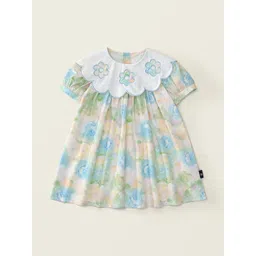 LULU & SKY Floral Print A-Line Dress-picture-41
